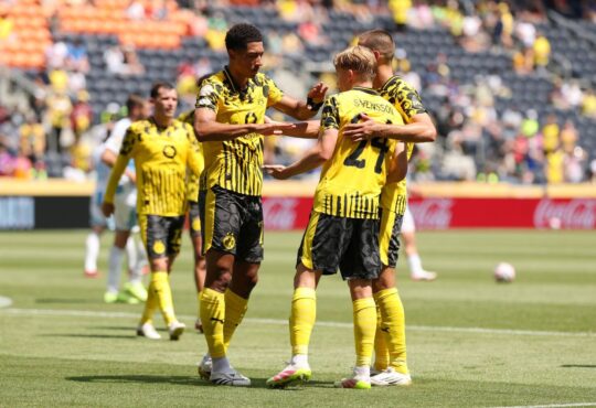 Daniel Svensson, Jobe Bellingham und Waldemar Anton