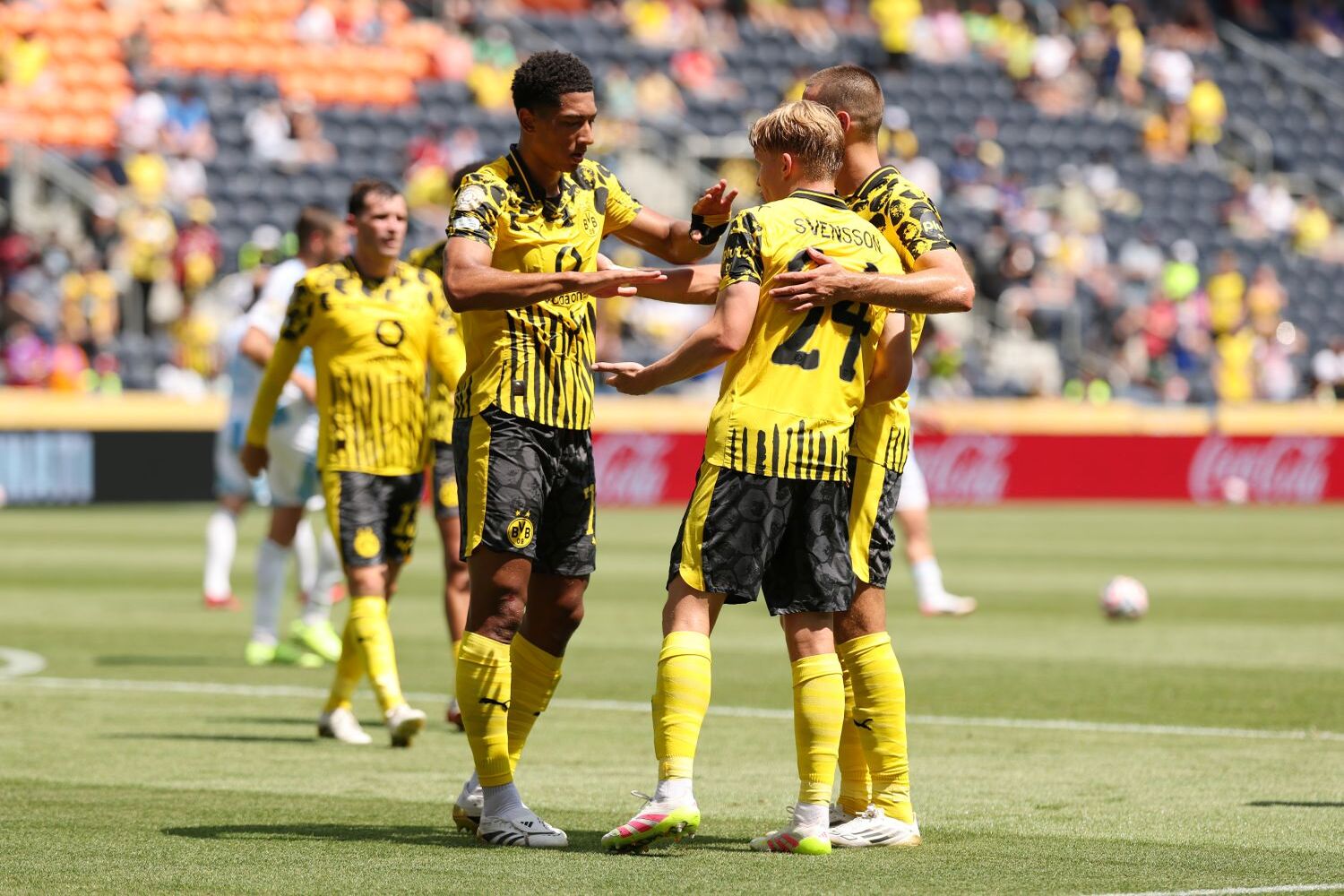 Daniel Svensson, Jobe Bellingham und Waldemar Anton