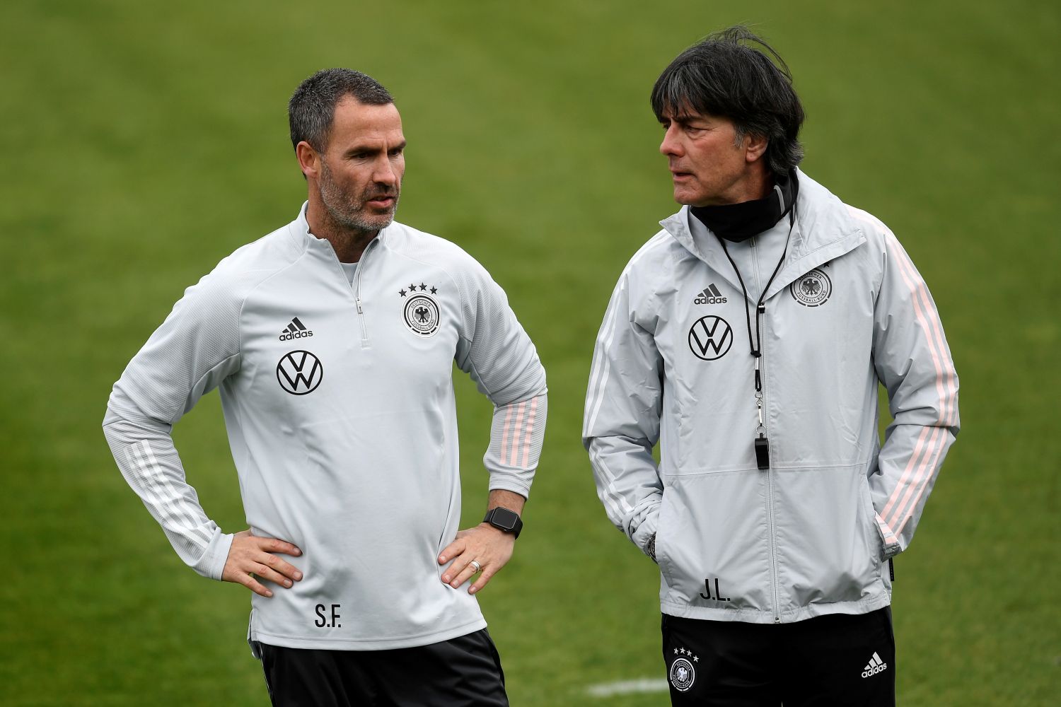 Shad Forsythe und Joachim Löw
