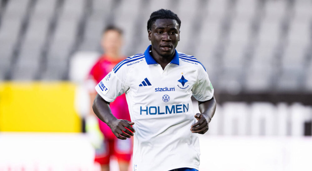 250412 IFK Norrkˆpings Kojo Peprah Oppong under fotbollsmatchen i Allsvenskan mellan Elfsborg och IFK Norrkˆping den 12 april 2025 i Boras. *** 250412 IFK Norrkˆpings Kojo Peprah Oppong during the football match in Allsvenskan between Elfsborg and IFK Norrkˆping on April 12, 2025 in Boras PUBLICATIONxNOTxINxSWExNORxFINxDEN Copyright: J÷RGENxJARNBERGER BB250412JJ077