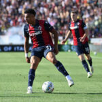 CALCIO - Serie A - Bologna FC vs Genoa CFC Dan Ndoye Bologna Fc in action during Bologna FC vs Genoa CFC, Italian soccer Serie A match in Bologna, Italy, May 24 2025 Bologna Italy PUBLICATIONxNOTxINxFRAxUK Copyright: xIPAxSport/ABACAx