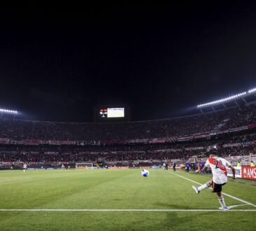 Stadion El Monumental von River Plate in Buenos Aires, Argentinien.