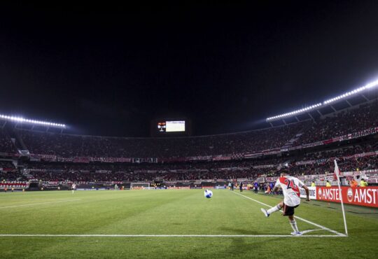Stadion El Monumental von River Plate in Buenos Aires, Argentinien.