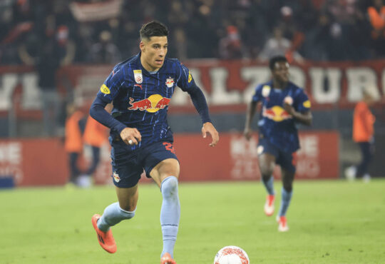 SOCCER - BL, Sturm vs RBS GRAZ,AUSTRIA,09.MAY.25 - SOCCER - ADMIRAL Bundesliga, championship group, SK Sturm Graz vs Red Bull Salzburg. Image shows Adam Daghim RBS. PUBLICATIONxNOTxINxAUTxSUIxSWE GEPAxpictures/xWolfgangxGrebien