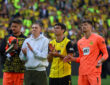 Alexander Meyer BVB, Maximilian Beier BVB, Giovanni Reyna BVB und Torhüter Gregor Kobel