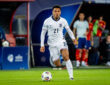 SPAIN U21, U 21 - ENGLAND U21 Ethan Nwaneri of England during the UEFA European Under-21 Championship 2025 Quarterfinal football match between Spain U21 and England U21. Stadium City Arena, Trnava, Slovakia, June 21, 2025. Photo by Branislav Racko Copyright: xx 080A2338