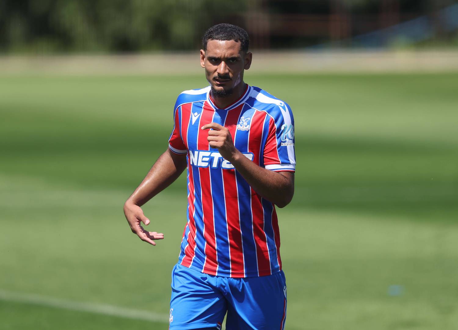 . - Crystal Palace v Millwall, Pre Season Friendly, Crystal Palace Academy, London, England. - 12th July 2025. C Daniel Weir / Crystal Pix Maxence Lacroix of Crystal Palace. - Crystal Palace v Millwall, Pre Season Friendly, Crystal Palace Academy, London, England. - 12th July 2025. C Daniel Weir / Crystal Pix London Crystal Palace Academy Ground United Kingdom Copyright: xDanielxWeirx CP_Crystal_Palace_Millwall_84
