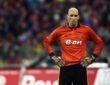 Jan Koller als Torwart gegen den FC Bayern München.