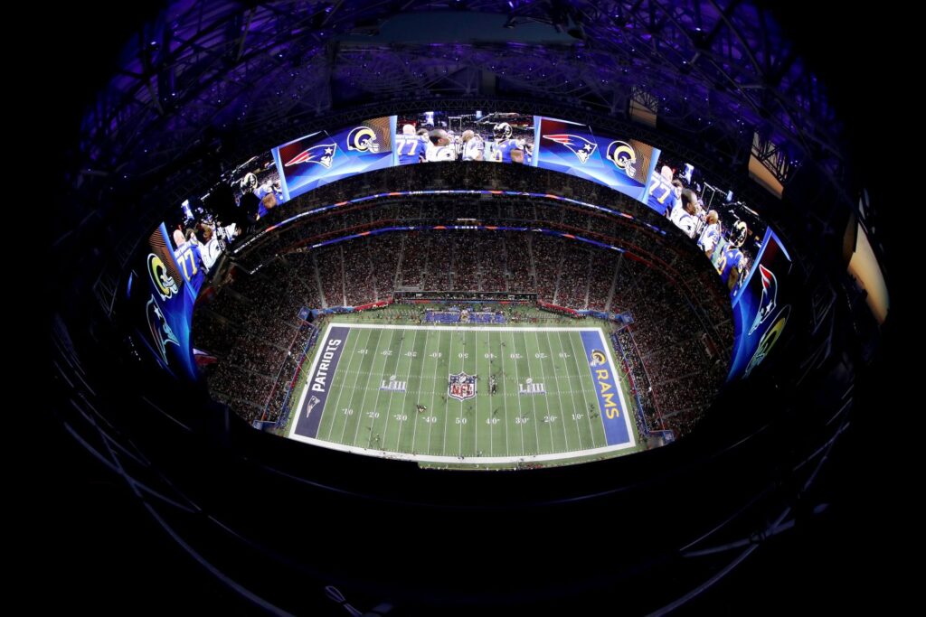 Mercedes-Benz Stadium in Atlanta