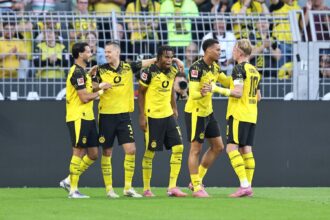 Mannschaft Jubel