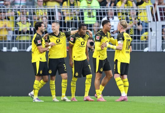 Mannschaft Jubel