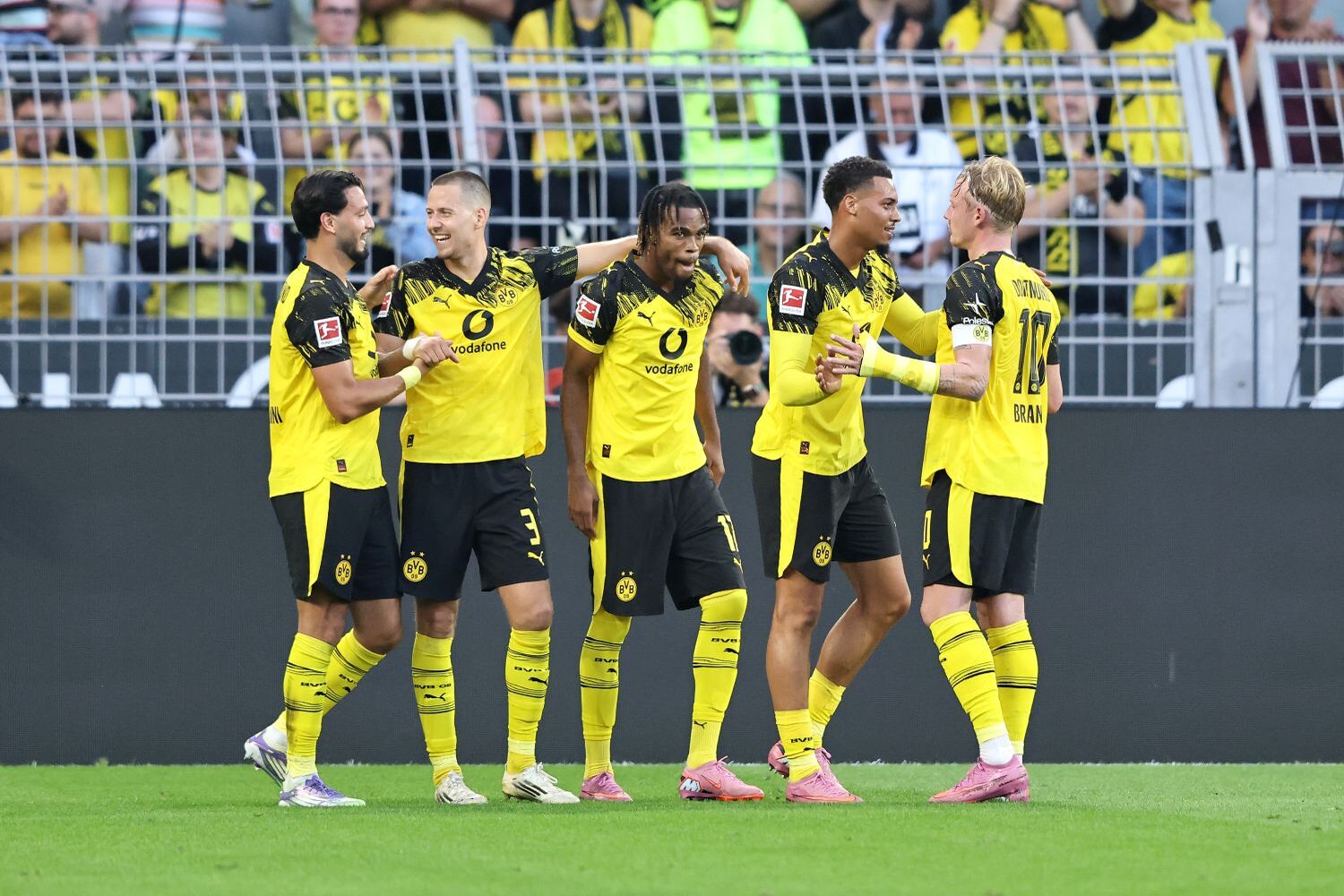 Mannschaft Jubel