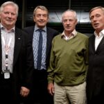 Theo Redder, Wolfgang Niersbach, Willi Neuberger, Sigfried Held