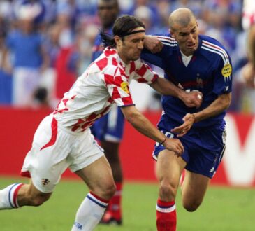Niko Kovac, Zinedine Zidane, Kroatien - Frankreich, EM 2004