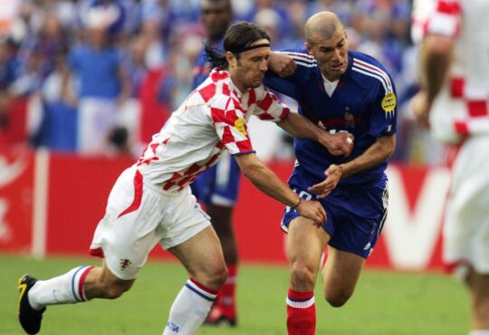Niko Kovac, Zinedine Zidane, Kroatien - Frankreich, EM 2004