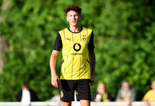 ASC 09 Dortmund - Borussia Dortmund U23 ** NUR F?R REDAKTIONELLE ZWECKE ** EDITORIAL USE ONLY **Fu?ball Testspiel: ASC 09 Dortmund - Borussia Dortmund U23 am 09.07.2025 im Urlaubsguru Waldstadion in Dortmund Arne Wessels ( Borussia Dortmund U23 ) Deutschland Nordrhein-Westfalen Dortmund Copyright: ThorstenxTillmann *** ASC 09 Dortmund Borussia Dortmund U23 FOR EDITORIAL PURPOSES ONLY p Soccer test match ASC 09 Dortmund Borussia Dortmund U23 on 09 07 2025 at the Urlaubsguru Waldstadion in Dortmund Arne Wessels Borussia Dortmund U23 Germany North Rhine-Westphalia Dortmund Copyright ThorstenxTillmann Copyright: ThorstenxTillmann doc81foz9mg87qhz7k6ll2 ,EDITORIAL USE ONLY