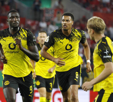 Serhou Guirassy, Felix Nmecha und Daniel Svensson