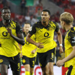 Serhou Guirassy, Felix Nmecha und Daniel Svensson
