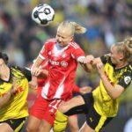 Yasu Wöhrn, Pernille Harder, Frederike Kempe, FC Bayern München, Stadion Rote Erde