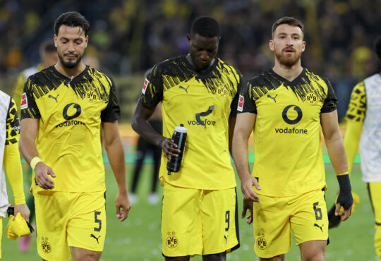 Ramy Bensebaini, Serhou Guirassy und Salih Özcan