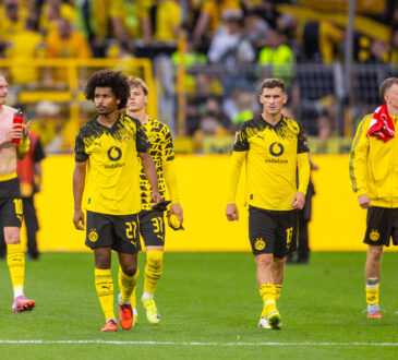 Julian Brandt Borussia Dortmund, Karim Adeyemi Borussia Dortmund, Cole Campbell Borussia Dortmund, Pascal Groß Borussia Dortmund, Maximilian Beier