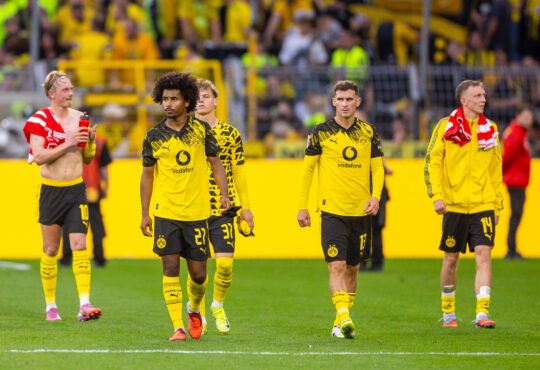 Julian Brandt Borussia Dortmund, Karim Adeyemi Borussia Dortmund, Cole Campbell Borussia Dortmund, Pascal Groß Borussia Dortmund, Maximilian Beier