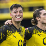 Aarón Anselmino und Marcel Sabitzer
