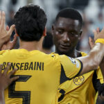 Ramy Bensebaini und Serhou Guirassy