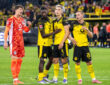 Gregor Kobel, Serhou Guirassy, Nico Schlotterbeck und Julian Ryerson