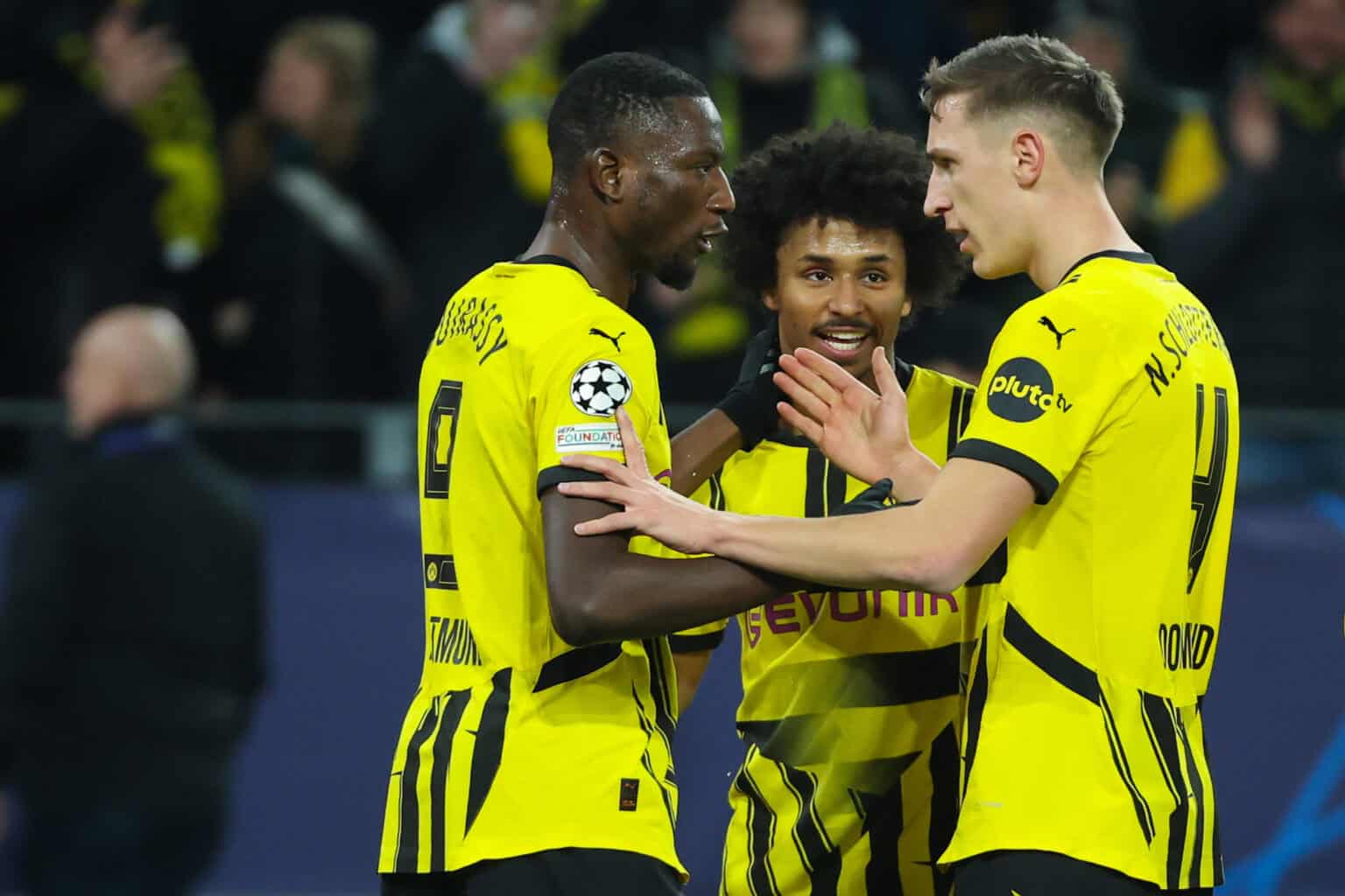 Serhou Guirassy, Karim Adeyemi und Nico Schlotterbeck