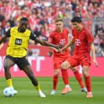Serhou Guirassy, Joshua Kimmich und Minjae Kim