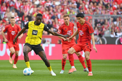 Serhou Guirassy, Joshua Kimmich und Minjae Kim