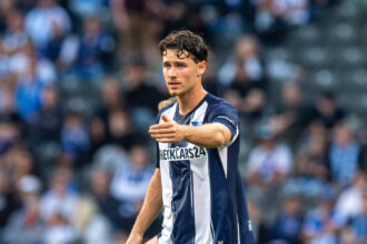 Fussball, Herren, Saison 2025/2026, 2. Bundesliga 4. Spieltag, Hertha BSC - SV Elversberg, Linus Gechter Hertha BSC, 29.08. 2025, *** Soccer, Men, Season 2025 2026, 2 Bundesliga 4 Matchday , Hertha BSC SV Elversberg, Linus Gechter Hertha BSC , 29 08 2025, Copyright: xSebastianxR‰ppold/MatthiasxKochx