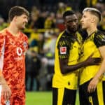 Gregor Kobel, Serhou Guirassy und Nico Schlotterbeck