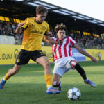 Mittwoch, 01.10.2025 Saison 2025 2026 2. Spieltag UEFA Youth League im BVB Fuﬂballpark Hohenbuschei, Dortmund, Germany. BV Borussia Dortmund U19 - Athletic Club U19. Jan-Luca Riedl BVB *** Wednesday, 01 10 2025 Season 2025 2026 2 Matchday UEFA Youth League at BVB Fuﬂballpark Hohenbuschei, Dortmund, Germany BV Borussia Dortmund U19 Athletic Club U19 Jan Luca Riedl BVB
