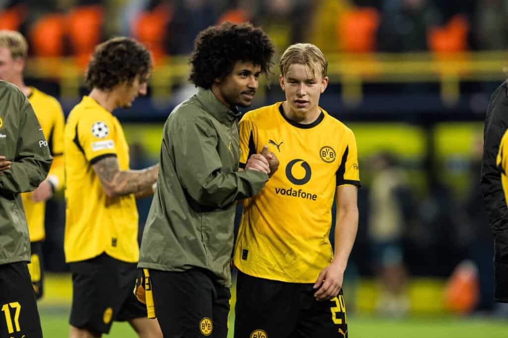 Karim Adeyemi und Daniel Svensson