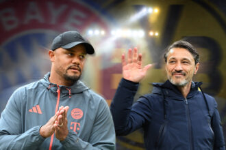Vincent Kompany und Niko Kovac
