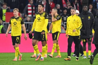 Daniel Svensson, Jobe Bellingham, Waldemar Anton und Marcel Sabitzer