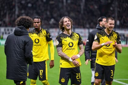 Karim Adeyemi, Carney Chukwuemeka, Fabio Silva und Waldemar Anton