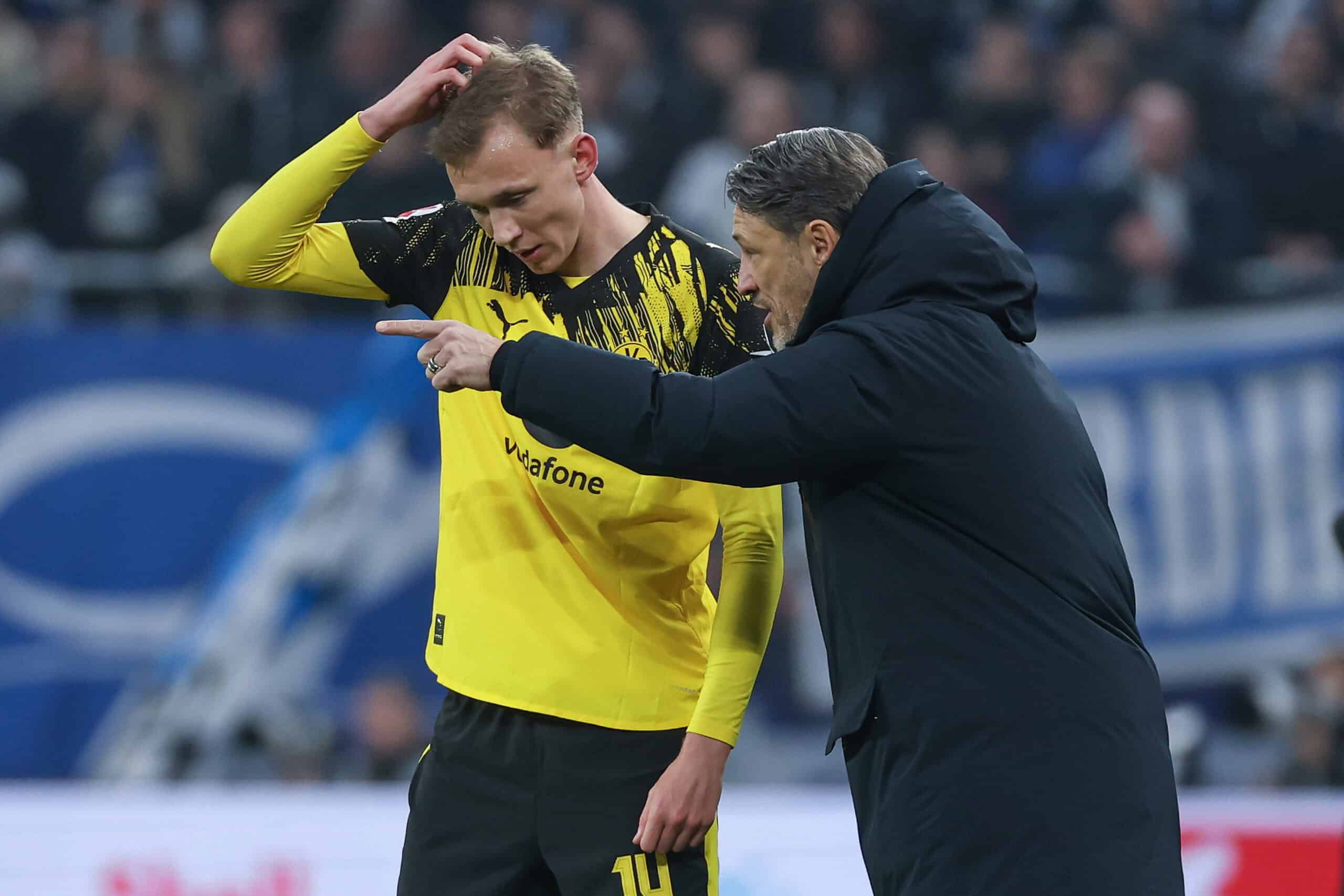 Maximilian Beier und Niko Kovac