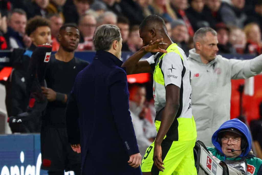 Niko Kovac und Serhou Guirassy