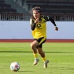 Regionalliga West: Borussia Dortmund U23 - SSVg Velbert 02 ** NUR F‹R REDAKTIONELLE ZWECKE ** EDITORIAL USE ONLY **Fussball Regionalliga West 12.Spieltag Samstag 18.10.2025 Stadion Rote Erde Dortmund Borussia Dortmund II - SSVg Velbert 02 Im Bild Babis Drakas (BVB U23) Deutschland Dortmund Copyright: StefanxRittershaus *** Regionalliga West Borussia Dortmund U23 SSVg Velbert 02 FOR EDITORIAL PURPOSES ONLY p Soccer Regionalliga West 12 Matchday Saturday 18 10 2025 Stadion Rote Erde Dortmund Borussia Dortmund II SSVg Velbert 02 In the picture Babis Drakas BVB U23 Germany Dortmund Copyright StefanxRittershaus Copyright: StefanxRittershaus doc82vo3j5kd0wvg29o5yj ,EDITORIAL USE ONLY