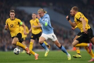 Erling Haaland, Nico Schlotterbeck und Waldemar Anton