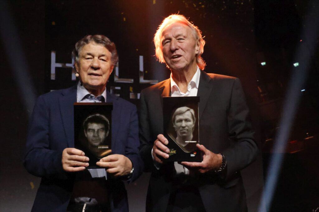 Otto Rehhagel, Horst Hrubesch, Fußballmuseum Dortmund