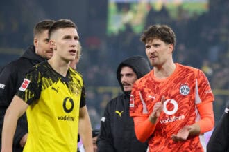 Nico Schlotterbeck und Gregor Kobel