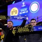 Fans BVB und Inter Mailand