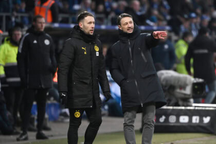 Alex Clapham und Niko Kovac