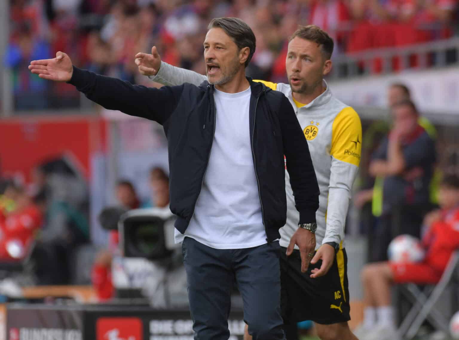 Niko Kovac und Alex Clapham