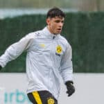 Samuele Inacio Winter-Trainingslager Borussia Dortmund in Marbella, Spanien, Tag 3 am 04.01.2026 *** Samuele Inacio Winter Training Camp Borussia Dortmund in Marbella, Spain, Day 3 on 04 01 2026 Copyright: xBahhoxKarax