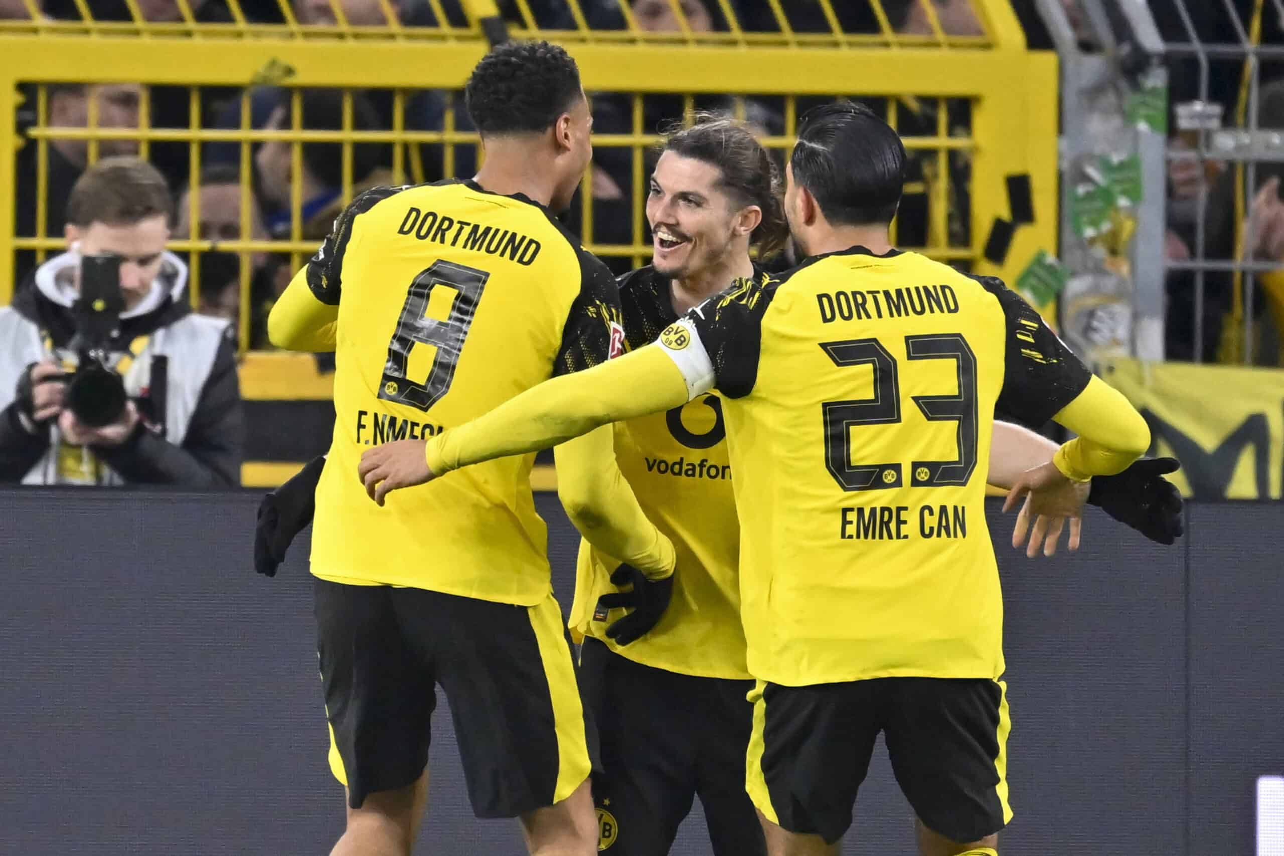 Felix Nmecha, Marcel Sabitzer und Emre Can